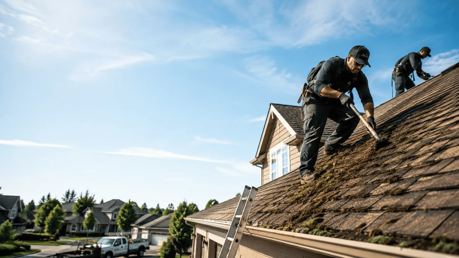Roof Moss Removal in Williston Park, NY near me